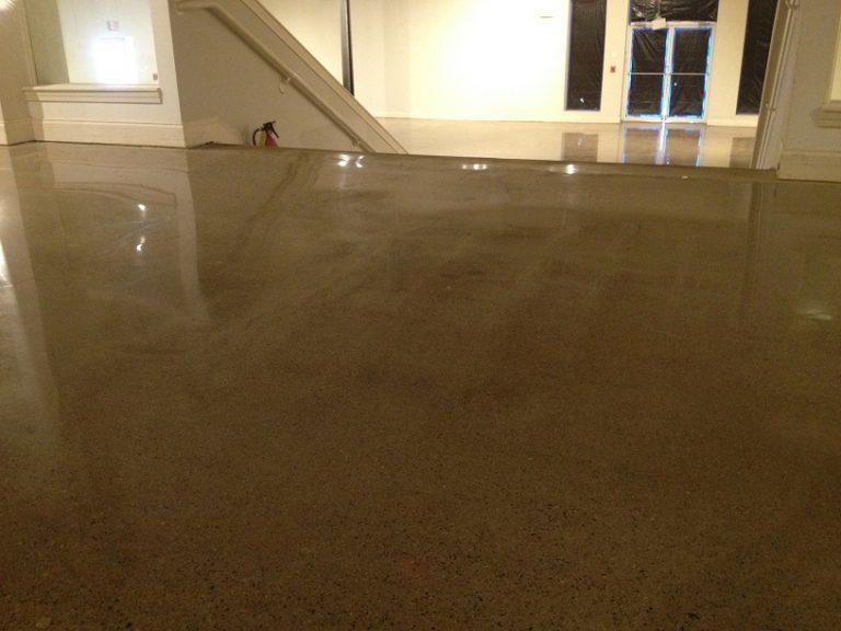 Polished Concrete Project for Cabot House Furniture in MA